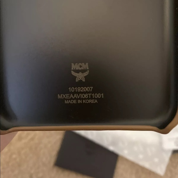 MCM iPhone 11 Pro Max Case Gold  $145+ Tax - Picture 8 of 8